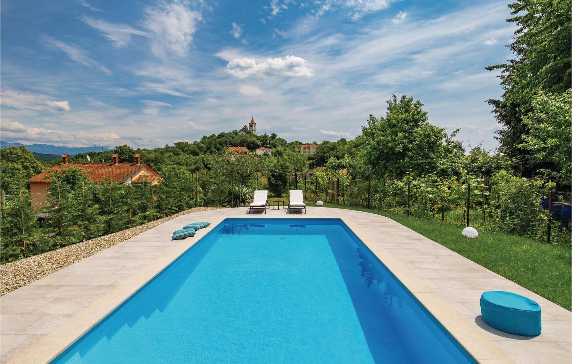 Lovely Home In Matulji With Outdoor Swimming Pool Εξωτερικό φωτογραφία