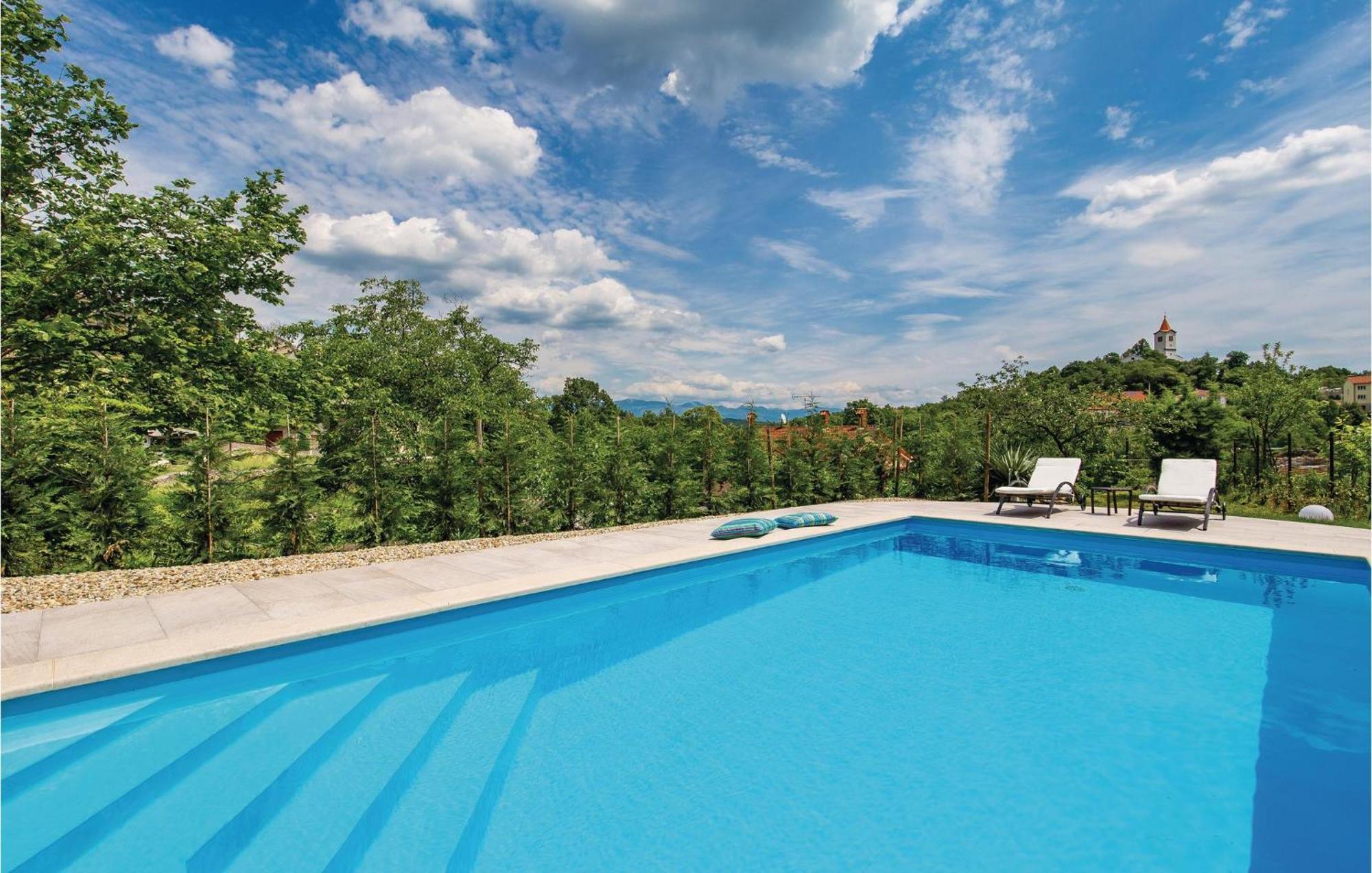 Lovely Home In Matulji With Outdoor Swimming Pool Εξωτερικό φωτογραφία