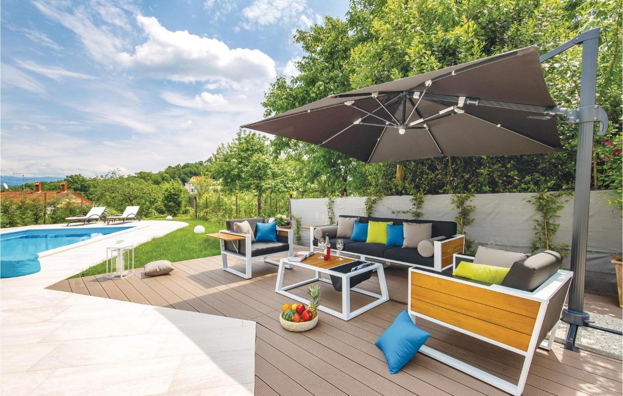Lovely Home In Matulji With Outdoor Swimming Pool Εξωτερικό φωτογραφία